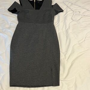 Express Charcoal Mini Dress